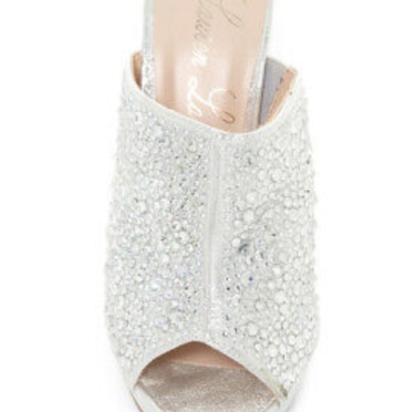 Lauren Lorraine Mimi Crystal Embellished Mule Pump - Picture 3 of 7
